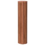 vidaXL Tapis rectangulaire marron 80x300 cm bambou