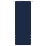vidaXL Écran de balcon Bleu 80x240 cm Tissu Oxford