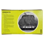 Dresco Housse élastique de vélo pour 1 vélo Noir