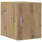 vidaXL Cabinet de rangement slim chêne artisanal 30 x 42.5 x 225 cm