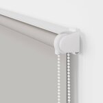vidaXL Store enrouleur de douche avec cassette largeur du tissu 146 cm