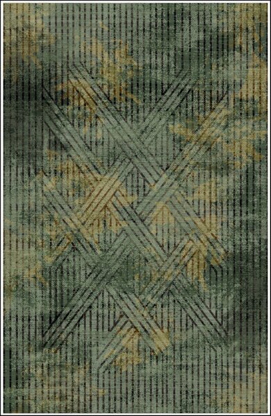 Tapis de salon FISUN 160 x 230 cm - Vert