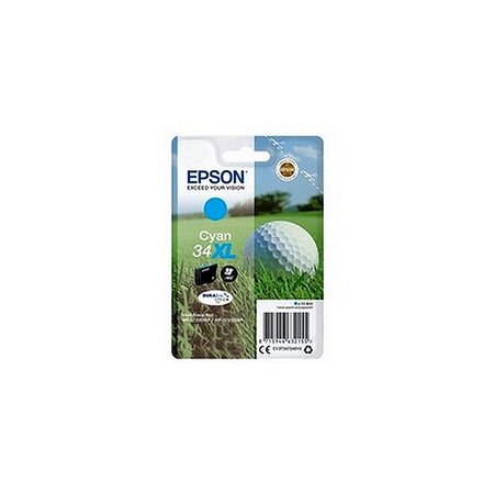Epson 34xl - balle de golf cartouche cyan c13t34724010 (t3472)