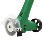 vidaXL Balayeuse de mauvaises herbes 140 W Vert