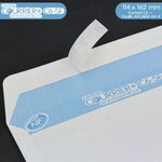 Lot de 1000 Enveloppes blanches C6 - gamme Courrier+
