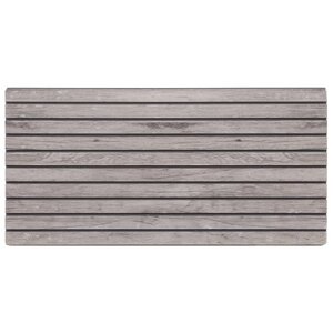vidaXL Panneaux muraux 3D 5 Pièces gris 100x50 cm EPS