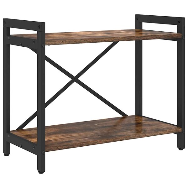 vidaXL Étagère Chêne fumé 60 x 30 x 50 cm Bois d'ingénierie