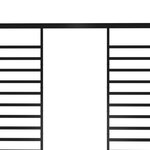 vidaXL Belvédère avec auvent rétractable 4x3x2 3 m Anthracite 180 g/m²