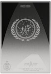 Pièce de monnaie en Argent 2 Dollars g 31.1 (1 oz) Millésime 2025 Star Trek U.S.S. ENTERPRISE NCC-1701 BRIDGE