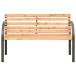 vidaXL Banc de jardin pour enfants 81 cm bois de pin chinois