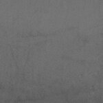 vidaXL fauteuil Gris foncé 76 x 94 x 102 cm Microfibre