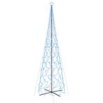 vidaXL Arbre de Noël cône 3000 LED Bleues 230x800 cm
