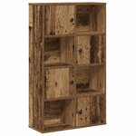 vidaXL Bibliothèque vieux bois 60x24x101 5 cm bois d'ingénierie
