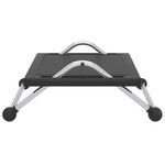 vidaXL Repose-pied Noir 45x40x13 5 cm