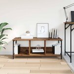 vidaXL Étagère Bois Ancien 102 x 32 x 40 5 cm Bois d'ingénierie