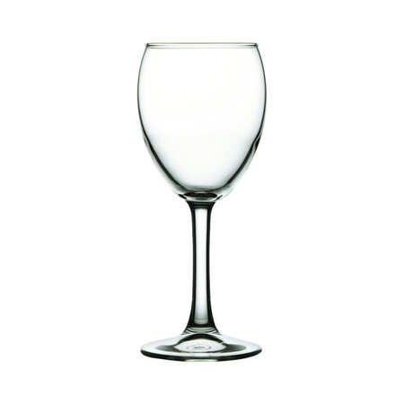Verres à vin blanc 195 ml saxon - lot de 48 - stalgast -  - verre trempé x143mm