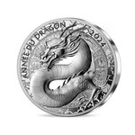 Année du dragon - Monnaie de 20€ Argent Haut Relief