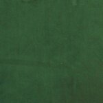 vidaXL Tabouret de rangement rond Vert Velours