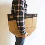 Pack and Move - Lot de 20 caisses en carton - 53 x 30 x 26 cm - Transport  déménagement  stockage