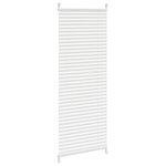vidaXL Store plissé 40x125 cm Blanc