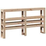vidaXL Cadre de lit sans matelas 140x190 cm bois de pin massif