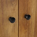 vidaXL Meuble d'évier 62x33x58 cm bois de manguier et d'ingénierie