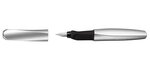 Twist stylo plume Pointe Moyenne Argent/noir PELIKAN