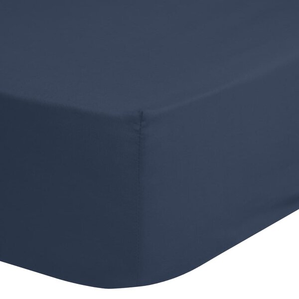 Hip drap-housse 90x200 cm bleu foncé