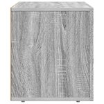 vidaXL Meuble TV Gris Sonoma 60 x 35 x 40 cm Bois d'ingénierie