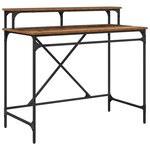 vidaXL Bureau Bois Ancien 100 x 50 x 90 cm Bois d'ingénierie