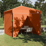 vidaXL Tente à auvent pop-up Orange 250 x 250 cm tissu