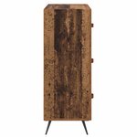 vidaXL Commode Bois ancien 69 5 x 34 x 90 cm Bois d’ingénierie