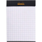 Bloc BLACK N°13 10,5x14,8cm 80F agrafées 80g Q.5x5 RHODIA