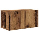 vidaXL Ensemble meuble TV 7 Pièces Bois Ancien Bois d'ingénierie