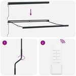 vidaXL Auvent rétractable automatique bordeaux 400x300 cm