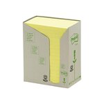 Tour de 16 bloc-notes adhésif recyclable  127x76 mm  jaune POST-IT