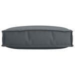 vidaXL Coussin Anthracite 60 x 60 x 12 cm Tissu Oxford