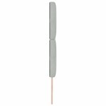 vidaXL Tête de Lit LED Argyle Manuel Gris clair 90 cm Velours