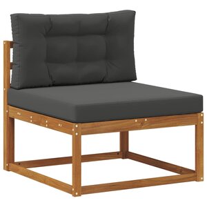 vidaXL Sofa de milieu extérieur Naturel