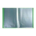 Protège-documents Polypropylène Souple 24 x 32 cm* - 100 vues  - Vert Lime