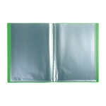 Protège-documents polypropylène souple 24 x 32 cm* - 100 vues  - vert lime