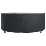 vidaXL Housse de meubles d'extérieur 244 x 244 x 105 cm