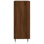 vidaXL Buffet chêne marron 69 5x34x90 cm bois d'ingénierie