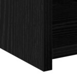 vidaXL Haut Armoire Chêne noir 30 x 42.5 x 185 cm Bois d'ingénierie