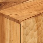 vidaXL Armoire latérale 90x33x75 cm bois massif d'acacia