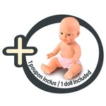 Smoby centre de soins de bébé jouet avec accessoires