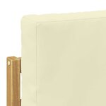 vidaXL Ensemble de canapés d'extérieur 3 pc