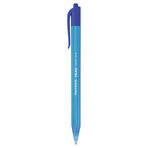 Paper mate inkjoy 100rt - boite de 100 stylos bille - bleu - pointe moyenne 1.0mm