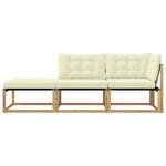vidaXL Unité de canapé sectionnel Blanc 241 5 x 83 x 73 cm