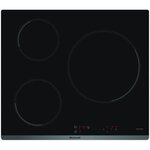 Plaque de cuisson induction BRANDT - 3 zones - 7200 W - L 58 x P 51 cm - Revêtement verre - Noir - TI118B